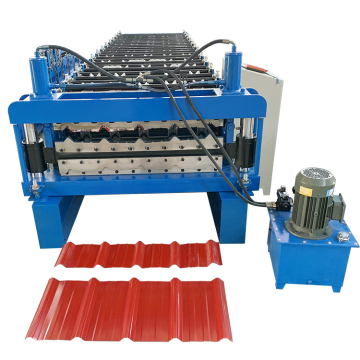 Steel Corrugated Panel Roll Forming Machine for Roof Profile