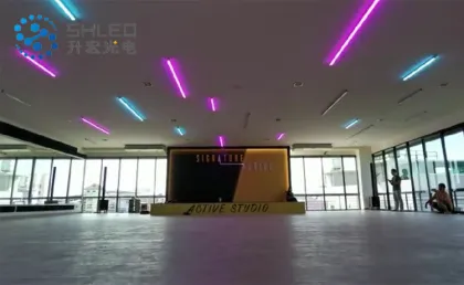 waterproof linear lighting rgb led tube light