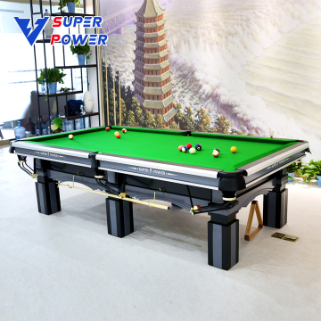 High-Quality Popular Design: Solid Wood Chinese Black Eight Pool Table - The Ultimate Billiards Experience