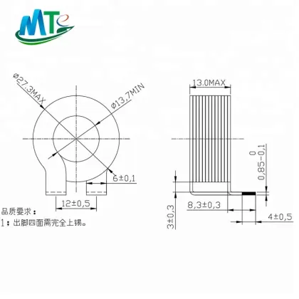 Flat Wire Winding Technology for Planar Transformers and Power Inductors
