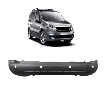 REAR BUMPER WITH HOLE For PARTNER 2008-2015 OEM