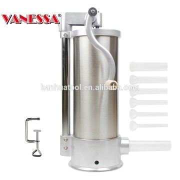 5L Stainless Steel Sausage Stuffer Vertical manual sausage filler