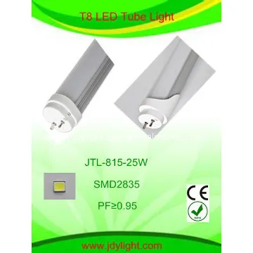 Isolated driver single input 25W  high lumens 4ft t8 led tube light