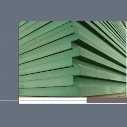 8 mm green MDF board waterproof