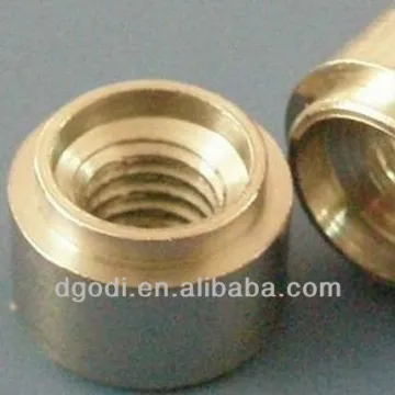 thread sleeve brass round nut