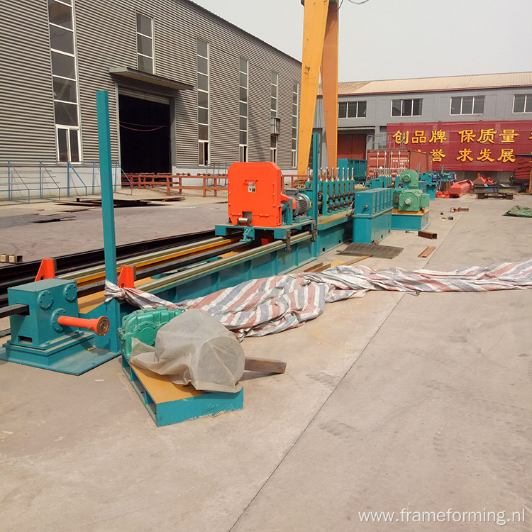 Carbon Steel Square Pipe Roll Forming Machine