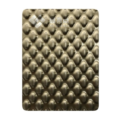 Revestimento colorido de aço inoxidável 9