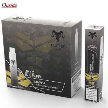 IQTE Heart 1500 Mixed Berries Disposable Vape