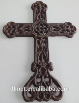 Cast iron crosses crucifix