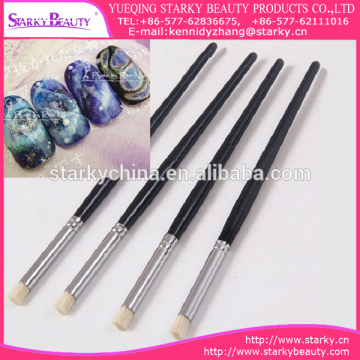 silicone brush/silicone head nail brush/nail dotter nail brush