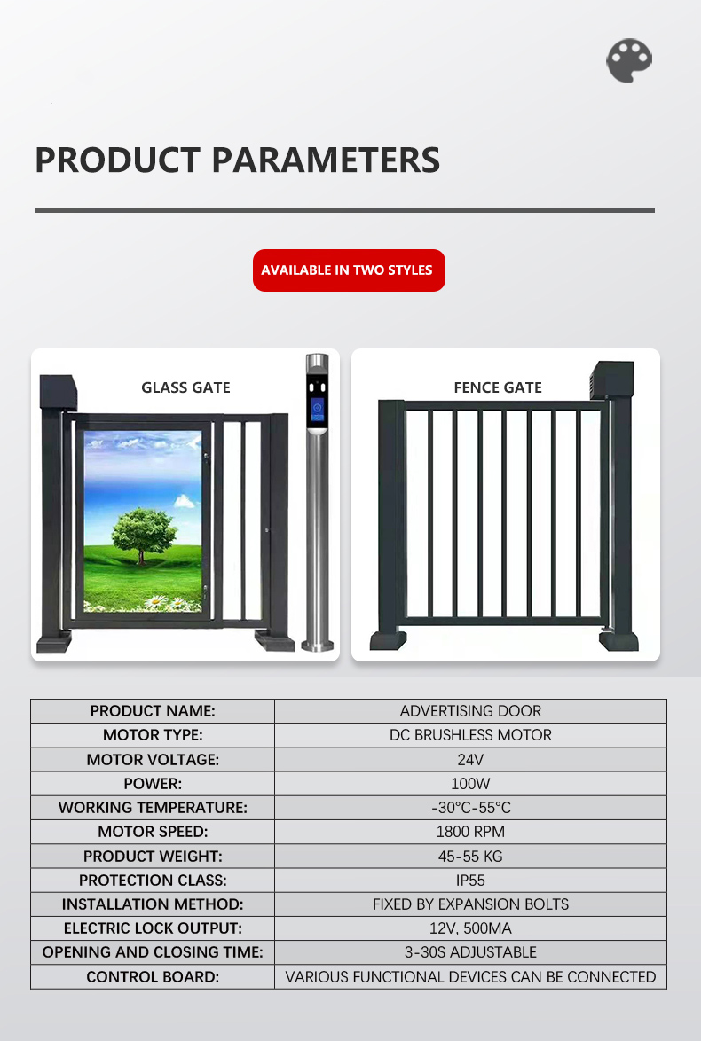 Customizable Electric Security Autogate, High Quality Customizable