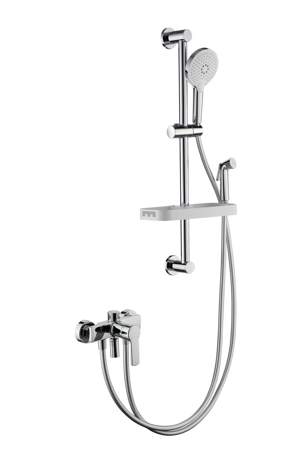 Bathtub Mixer With Hand Shower And Spray