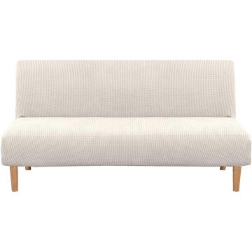 Armless Futon Cover Stretch Sofa Bed Slipcover