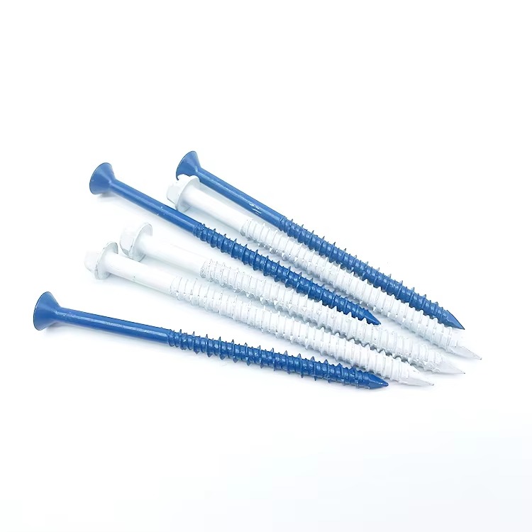 1/4&#39;&#39; lapos fejű, magas, alacsony menetű betoncsavaros horgony