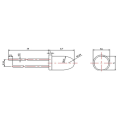 5mm Through-hole 810nm LED Narrow Beam