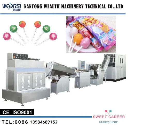 Rugao Lollipop Center Filling Bubble Gum Production Line