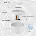 ペット水噴水|猫と犬用の2.5Lスマートペット飲酒噴水|水ろ過|ドライランを備えたサイレントポンプ
