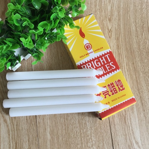 Church Nature Wax Dinner Decoration Candles