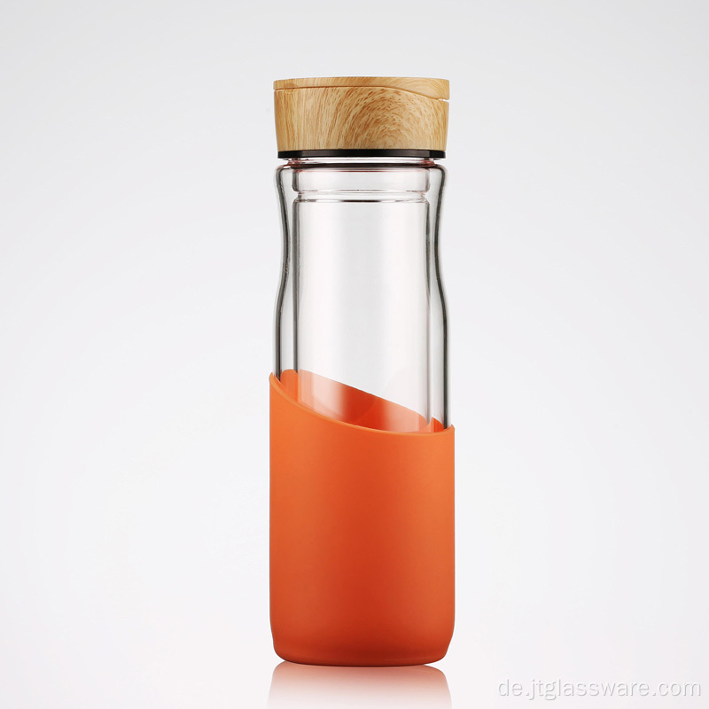 Hochwertige billige Infusions-Wasserflasche aus Glas