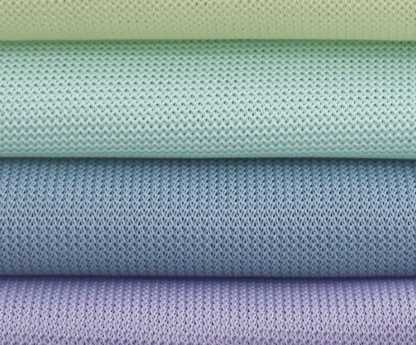 Tela de malla mate duradera con diseño de una sola capa