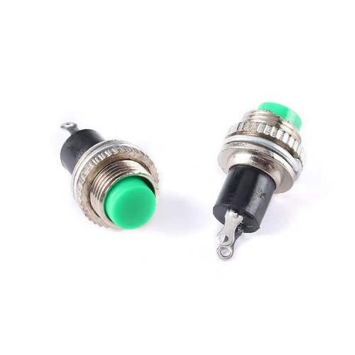 Nickel Plated Plug-in 10mm Snap Button Reset Switch