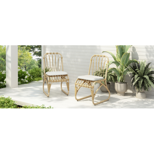 PE rattan dining chair 3