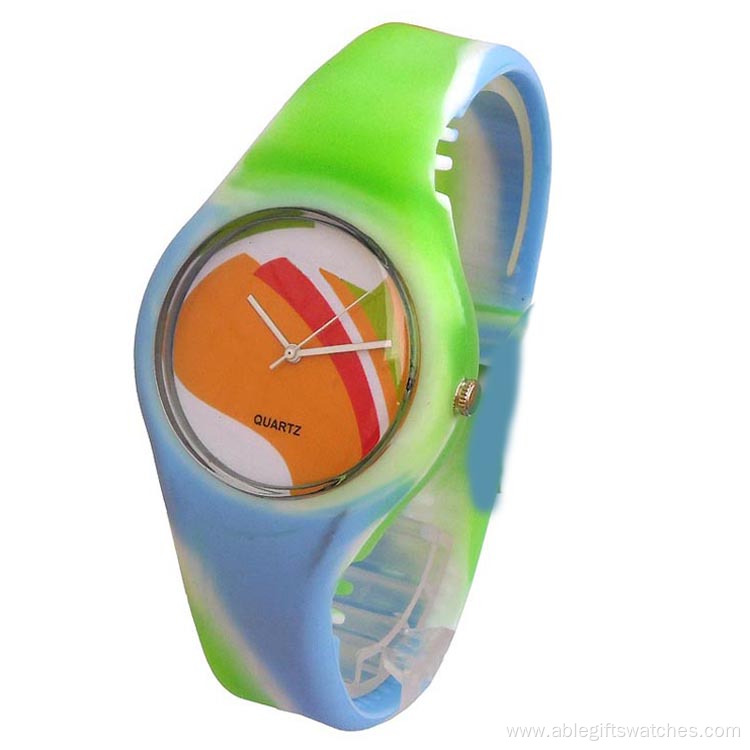 silicone watch color mixing band