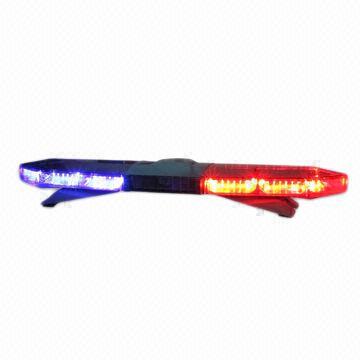 Speaker warning lightbar for police car, fire truck, EMS and ambulance