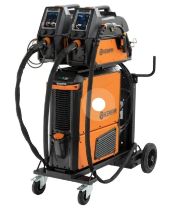 Kemppi X5 Fast MIG/MAG Welder with CNC Robot Arm for Welding Applications