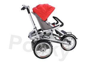 Fancy Portable Folding Bike Baby Stroller Bicycle for Kids