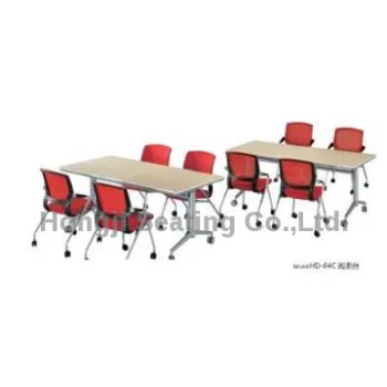swivel  folding with wheel office chair conference chair