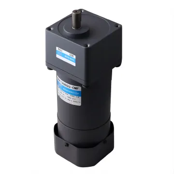 120W-200W 104MM Electromagnetic Brake Motor with AC Spiral Bevel Right Angle Gearbox (90 Degree)