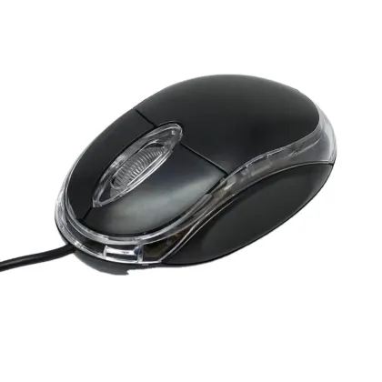 Wholesale Low Price Computer Mouse: Transparent Mini Photoelectric USB Wired Mouse