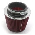 Filtro aria baccello cromato per tubo di assunzione automatica