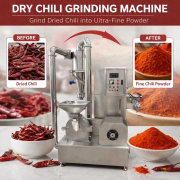 Macinatrice automatica per macinare polvere di peperoncino