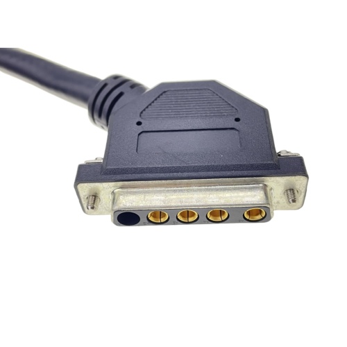 d-sub 5w5高電流男性から女性
