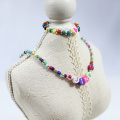 4mm Rainbow Girl Necklace Armband smyckeslåda gåva