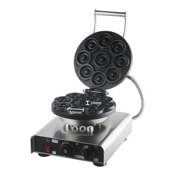 Edelstahl Non -Stick Electric Donut Maker Machine