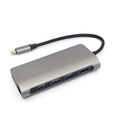 8 IN 1 USB-C Multifunktions-Dockingstation