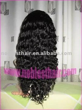 Best Deep curl lace front wig
