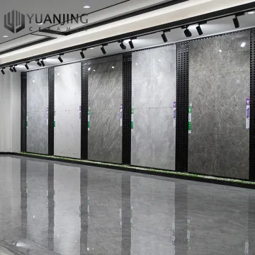 750x1500mm Luxury Marble Effect Porcelain Ceramic Tiles: Non-Slip Slab Tiles for Bedroom Flooring