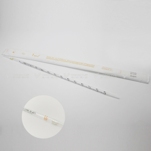 Pipetto sierologico 1 ml - polistirene sterile