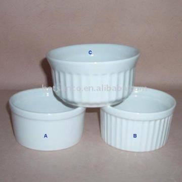 Porcelain/ceramic Ramekins Bakeware
