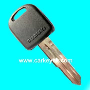 50pcs/lot Suzuki transponder key shell with left blade key cover , blank, case wholesale