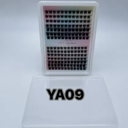 168 bundles thick fluffy cluster eyelash extension