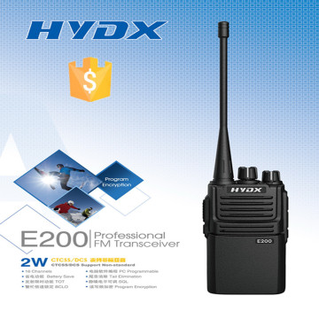 HYDX E200 manpack transceiver handheld walkie talkie