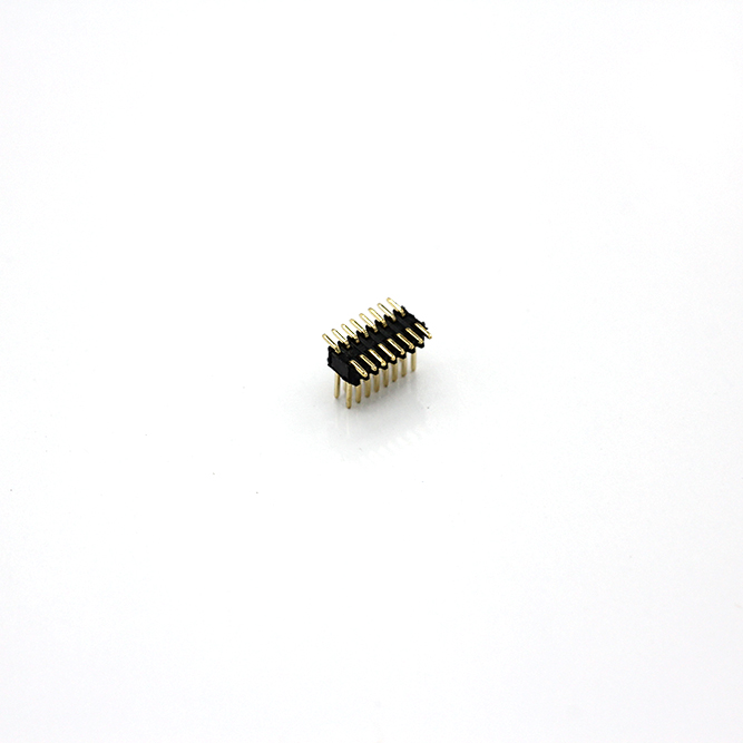 Patch row pin connector