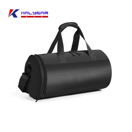 Round Tote Travel Duffle Bags With Shoe Compartment