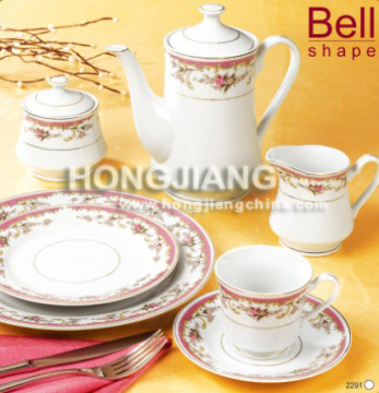 24PCS Porcelain Tea Set (2291#)