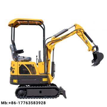 Pequeña excavadora de 1 tonelada mini excavadora